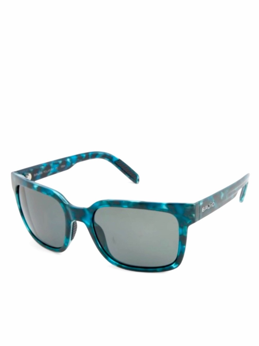 Bajio Paila Polarized Sunglasses with Blue Tortoiseshell Gloss Frame Size Large